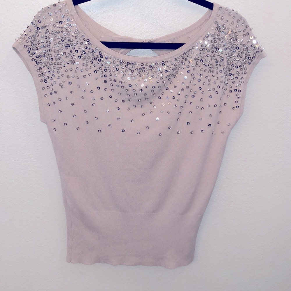 WHBM Sexy Elegant EUC Rare Top Size M.
